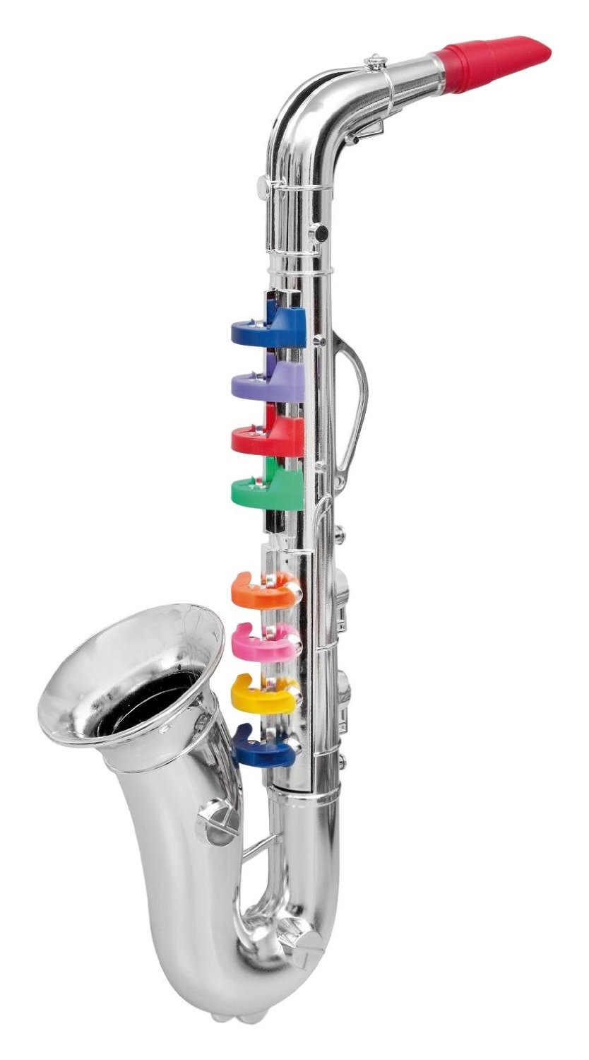 Saxophone With 8 Colored Keys