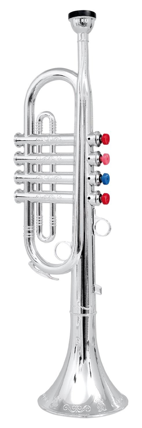 Trumpet With 4 Colored Keys