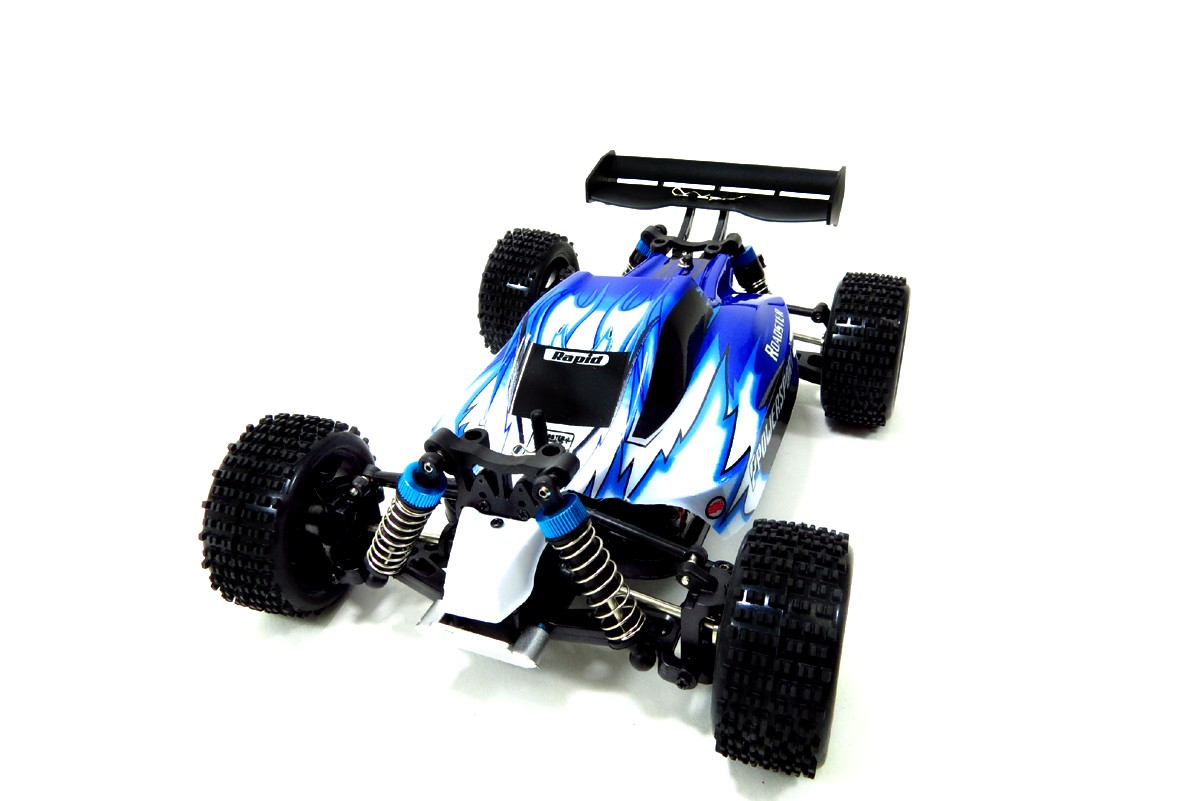 1:18 RC 2.4Gh 4WD Remote Control Off-Road Buggy (Blue)