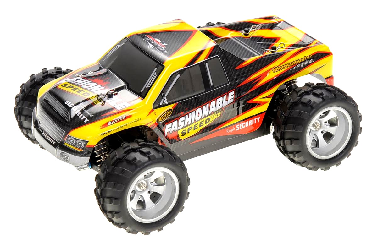 1:18 RC 2.4Gh 4WD Remote Control Off-Road Truck (Yellow)