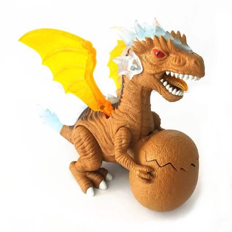 Walking Dinosaur With Wings Toy With Lights And Sound