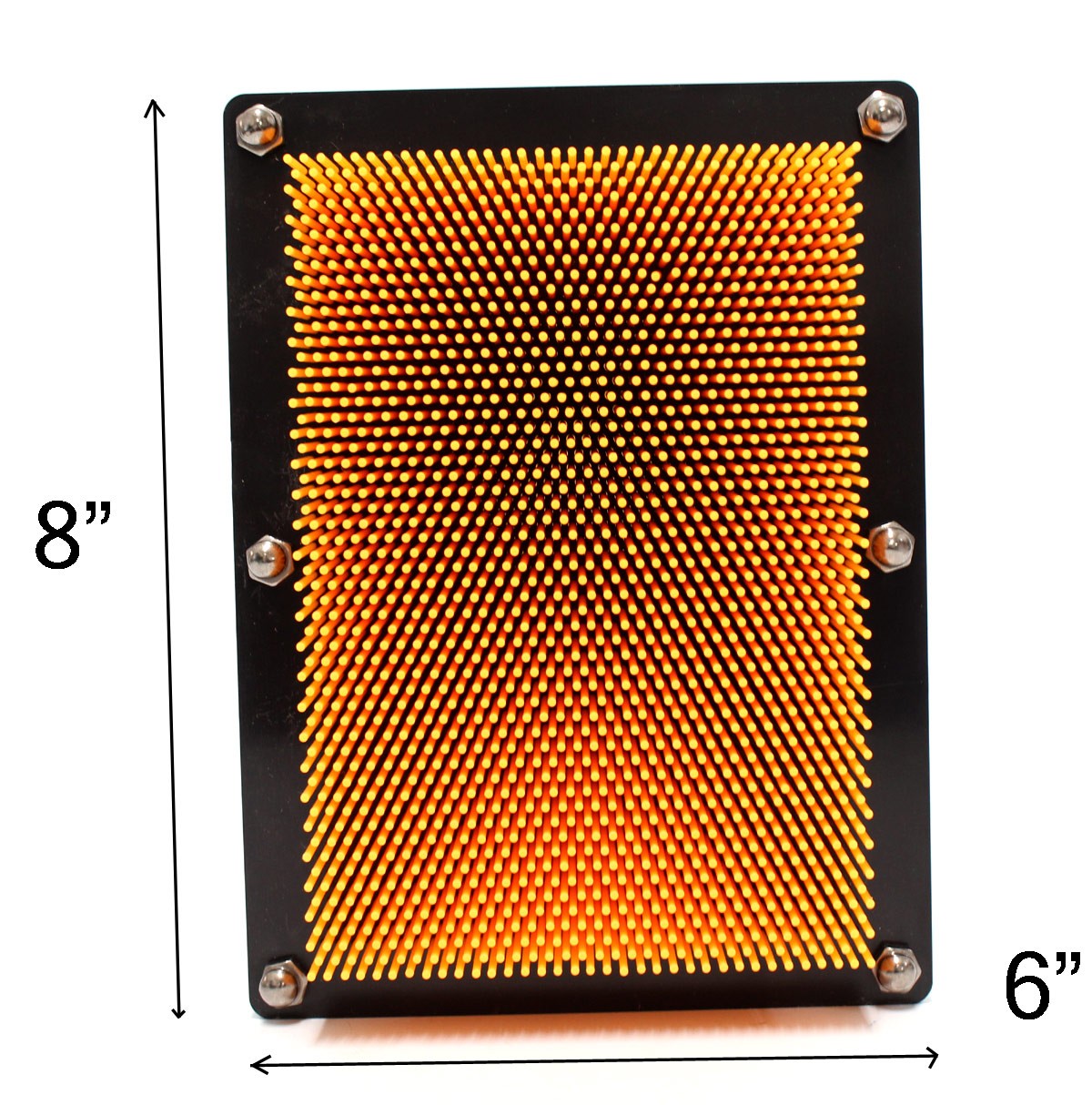 3D Pin Art Impression Board (Orange)