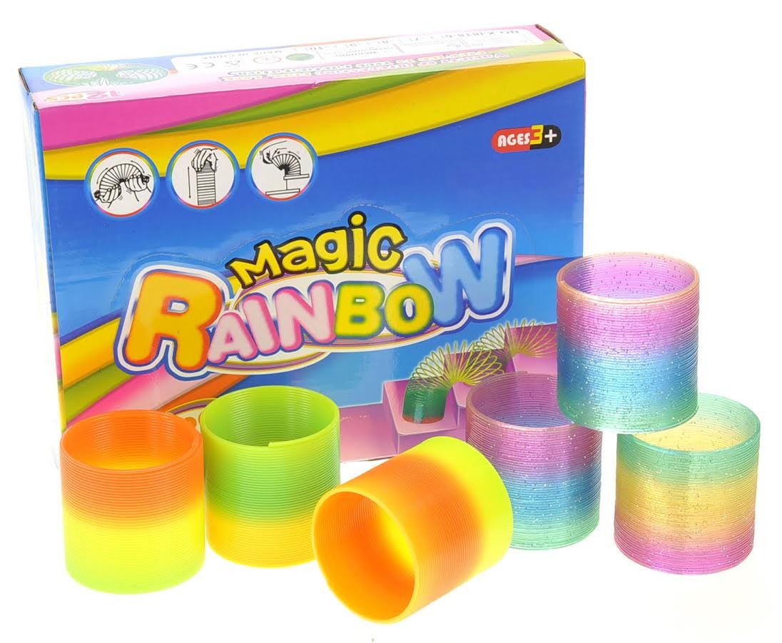2.5" Magic Rainbow Springs Assorted Colors (1 Dozen)