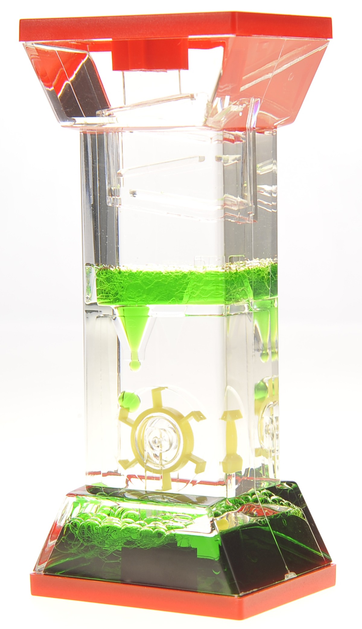 Liquid Motion Bubbler With One Wheel (Green)
