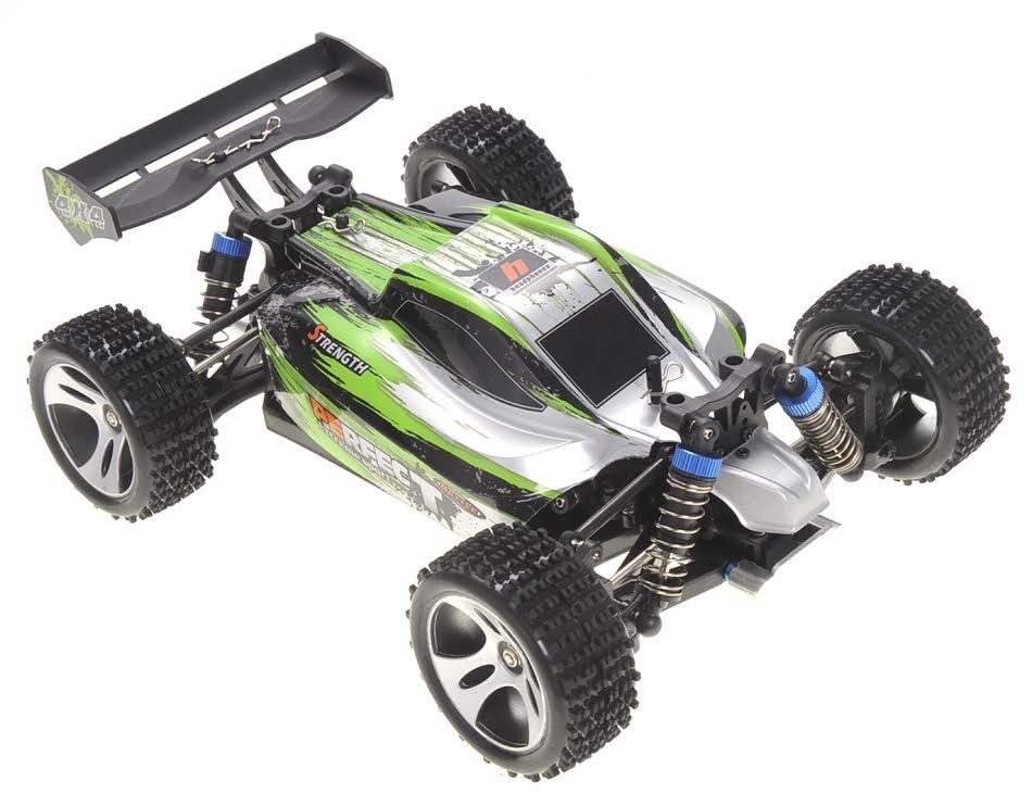 1:18 RC 2.4Gh 4WD Remote Control Off-Road Buggy (Green)