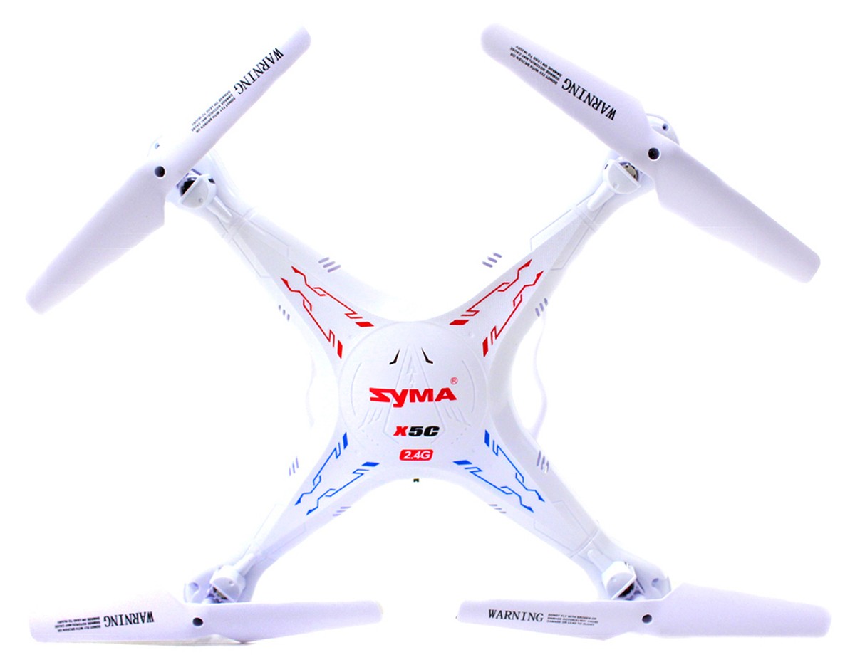 12" Syma 4CH 2.4GHz 6 Axis Gyro RC Quadcopter +2.0MP HD Camera and 2G SD Card