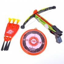 Toy Crossbow Archery Set with Suction Cup Arrows and Target with RGB lights