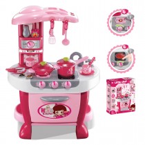 Deluxe Kitchen Appliance Cooking Play Set With Lights & Sound