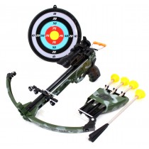 Military Toy Crossbow Set With Scope And Target