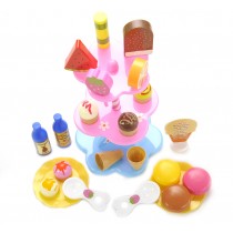 Sweet Treats Ice Cream And Desserts Tower Play Set