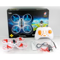 Mini LED Quadcopter For Beginners (Red)