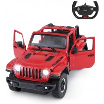 1:14 Scale RC Jeep Wrangler Toy Vehicle For Kids And Adults (Red)