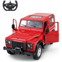 1:14 Scale RC Land Rover Defender Toy Car (Red)