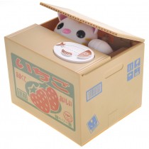 Strawberry Cat Coin Bank