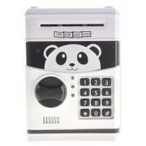 Cartoon Panda Electronic Password Protected Piggy Coin Bank