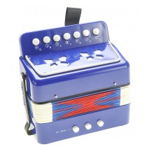 Children's Musical Instrument Accordion (Blue)