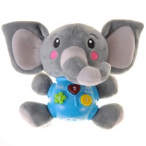 Plush Musical Elephant Infant Toy