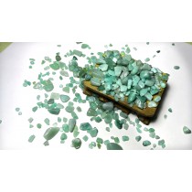 Green Aveturine Tumbled Chips Stone (1 Pound)