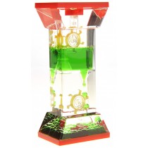 Liquid Motion Bubbler With Two Wheels (Green)