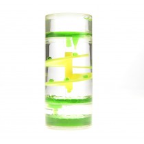 Liquid Motion Bubbler Spiral Cylinder (Green)