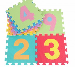 Kids Alphabet And Number Puzzle Play Mat
