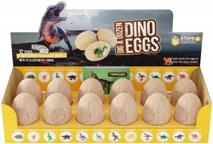 One Dozen Dinosaur Fossil Egg Digging Kit