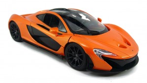 1:14 RC McLaren P1 Sport Car With Lights and Open Doors (Orange) 