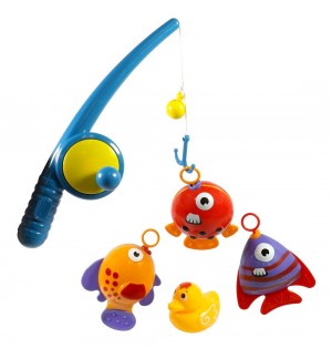 Hook And Reel Fishing Toy Playset