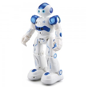 Remote Control Programmable Smart Robot | RC and Hand Gesture Control | Blue