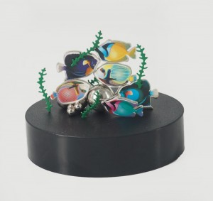 Magnetic Desktop Sculpture (Aquarium) 