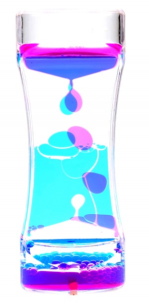 Liquid Motion Bubbler (Blue Pink)