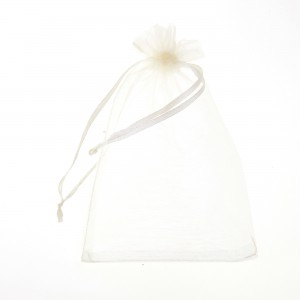 Mini Sheer Drawstring Transparent Bags (100 Bags Per Pack)