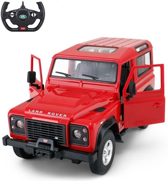 1:14 Scale RC Land Rover Defender Toy Car (Red)