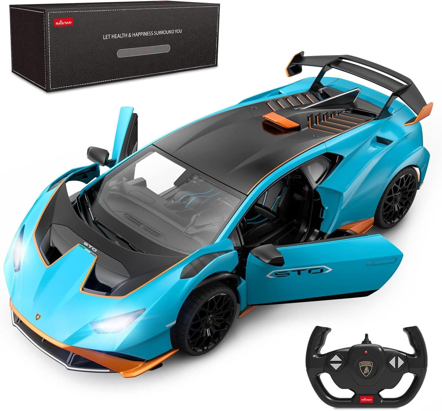 1:14 Lamborghini Huracan STO Model 2.4Ghz RC Car Blue