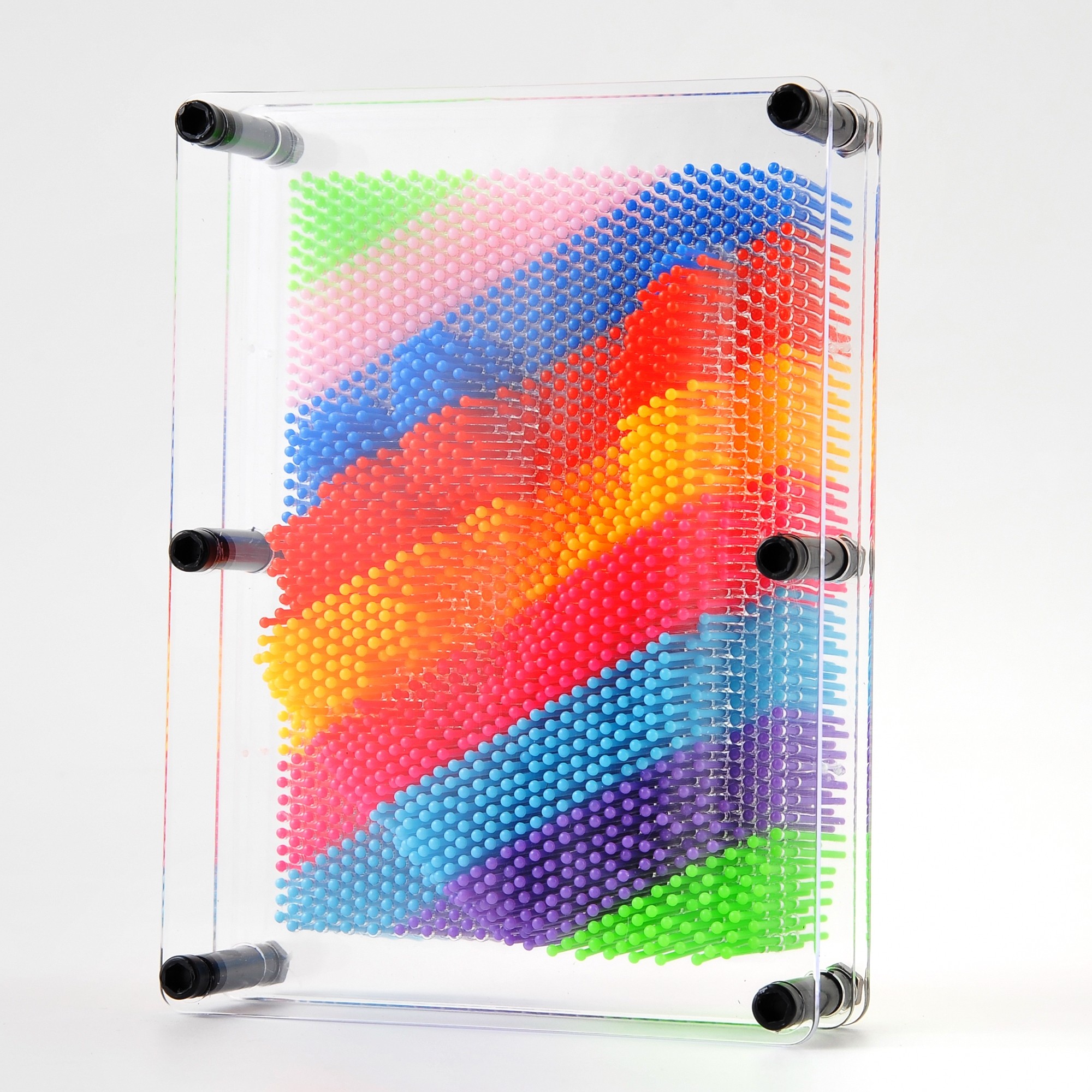 3D Pin Art Impression Board (Rainbow)