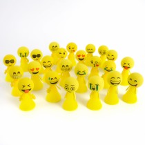 24 Pcs Jumping Emoticon Popper/Launcher LED Light Up