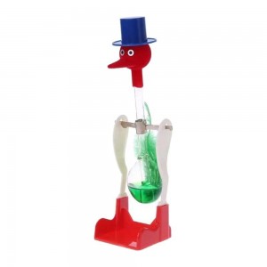 Glass Drinking Bird (Green Liquid)