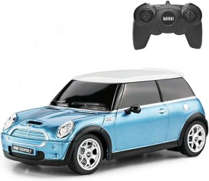 1:24 Mini Cooper Model 2.4G RC Cars Blue