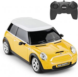 1:24 Mini Cooper Model 2.4G RC Cars Yellow